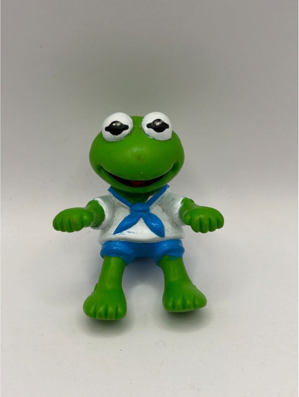 Jim Henson Productions Muppet Babies Baby Kermit Sailor Figure 1990 Green